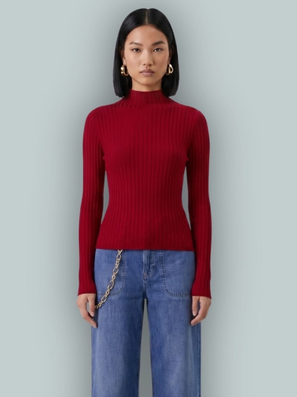 NWT Cult Gaia red XS top